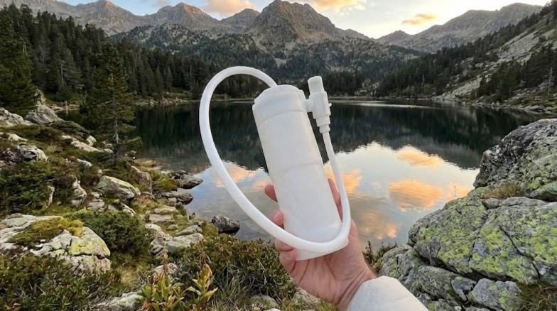 Using the Portalo precision jet in a natural environment.